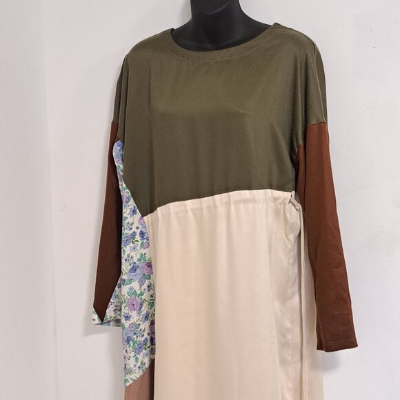 Walk of Shame Long Sleeve Maxi Dress Misses Size Medium - Picture 4 of 12